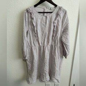 Madewell - Purple Peasant Dress
